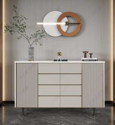 现代玄关柜3D模型下载